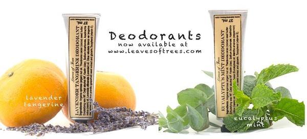 Check out Leaves of Trees ***NEW*** Deodorant